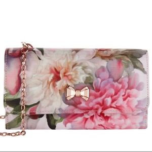 NWT Ted Baker Pink Primrose Evening Bag